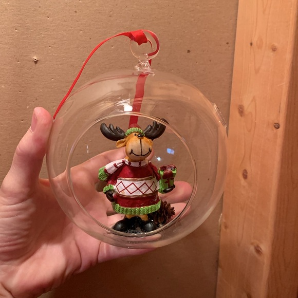 ππ Holiday large ornament moose ππ - Picture 5 of 9